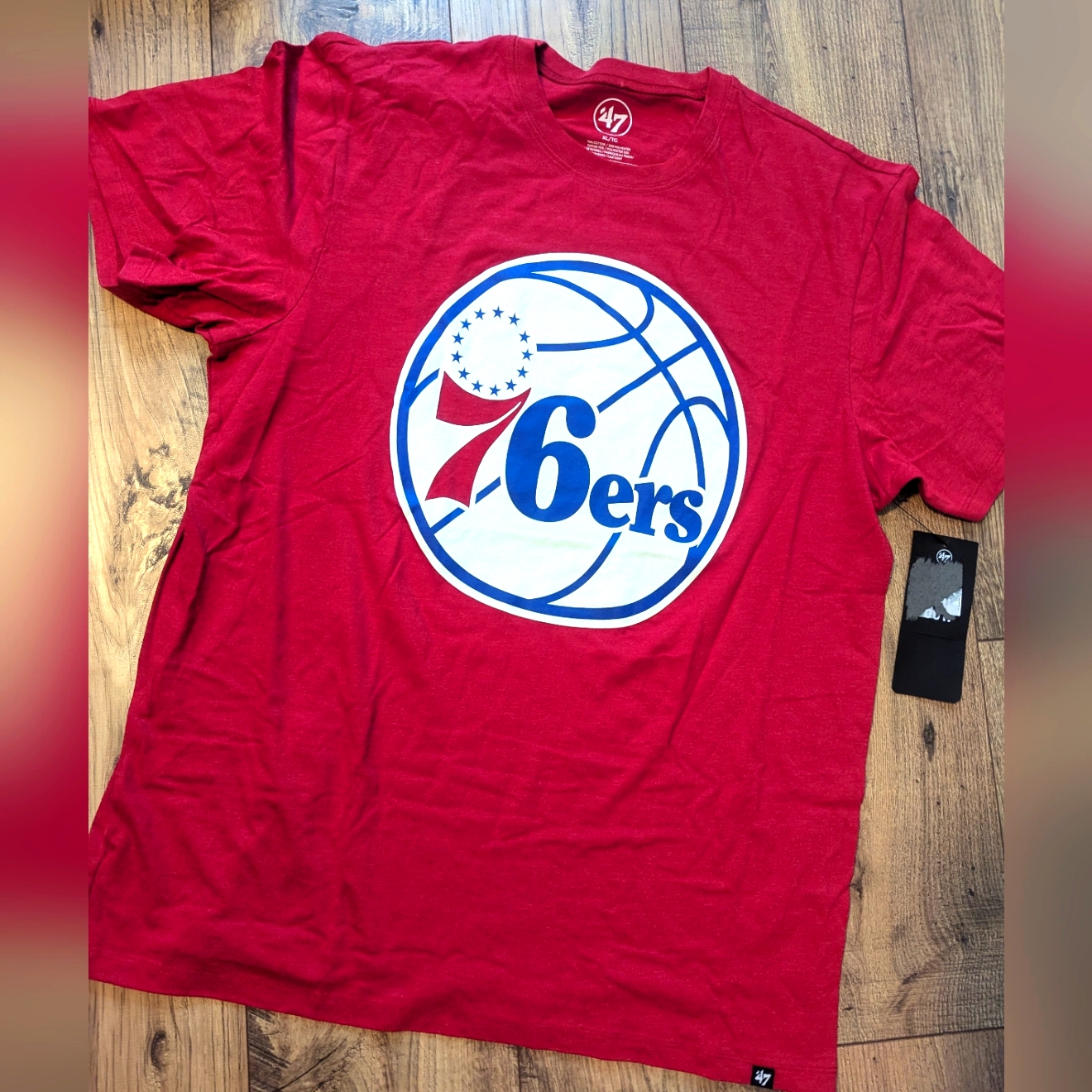 Philadelphia 76ers Nwt 47 Brand Xl Mens TShirt Philadelphia 76ers Nwt 47 Brand Xl Mens TShirt